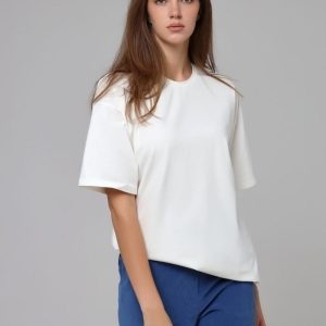 Blouses | Blouseshirt Met Motief Van Viscose In Een Relaxed Fit  – Dames Blouses Blouses