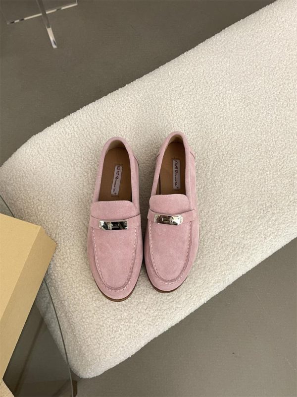 Halfhoge Schoenen | Loafers Met Sierdetail  – Dames Dames Dames