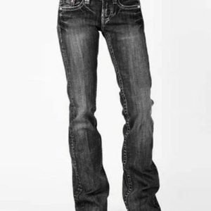 Jeans | Jeans Catie / Slim Fit / Mid Rise / Bootcut Leg  – Dames Dames blauw