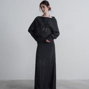 Rokken | Midirok Met Breipatroon  – Dames Dames Dames