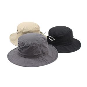 Sjaals, Petten & Handschoenen | Bucket Hat Met Printdetail  – Heren Accessoires dennengroen