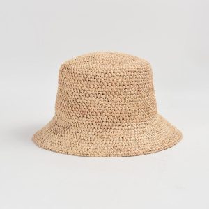 Mutsen & Hoofdbanden | Bucket Hat Met Bastlook  – Dames Accessoires Dames